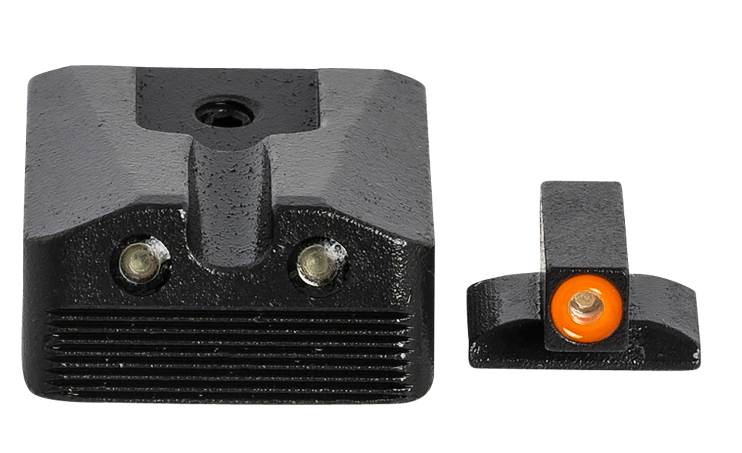 Meprolight USA 412213131 Hyper-Bright Green Tritium Orange Outline Front Sight-Green Tritium Black Outline Rear Sight Kimber 1911 WEDGE