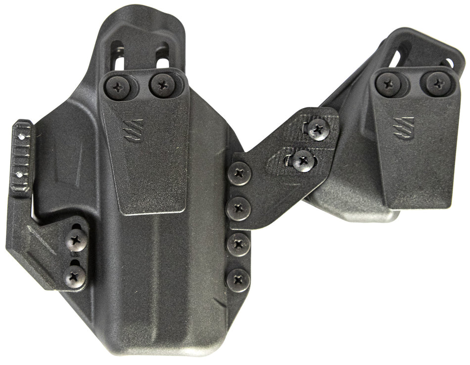 Blackhawk 416163BK Stache IWB Size 63 Black Polymer Belt Clip Fits S&W Shield 9/40 Ambidextrous