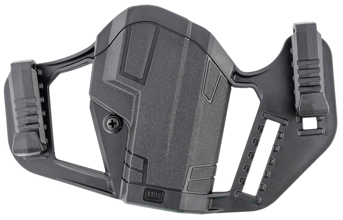 Uncle Mike's 79210 Apparition IWB/OWB, Black Polymer, Compatible w/Glock 19/23/26/27, Belt Clip Mount, Ambidextrous