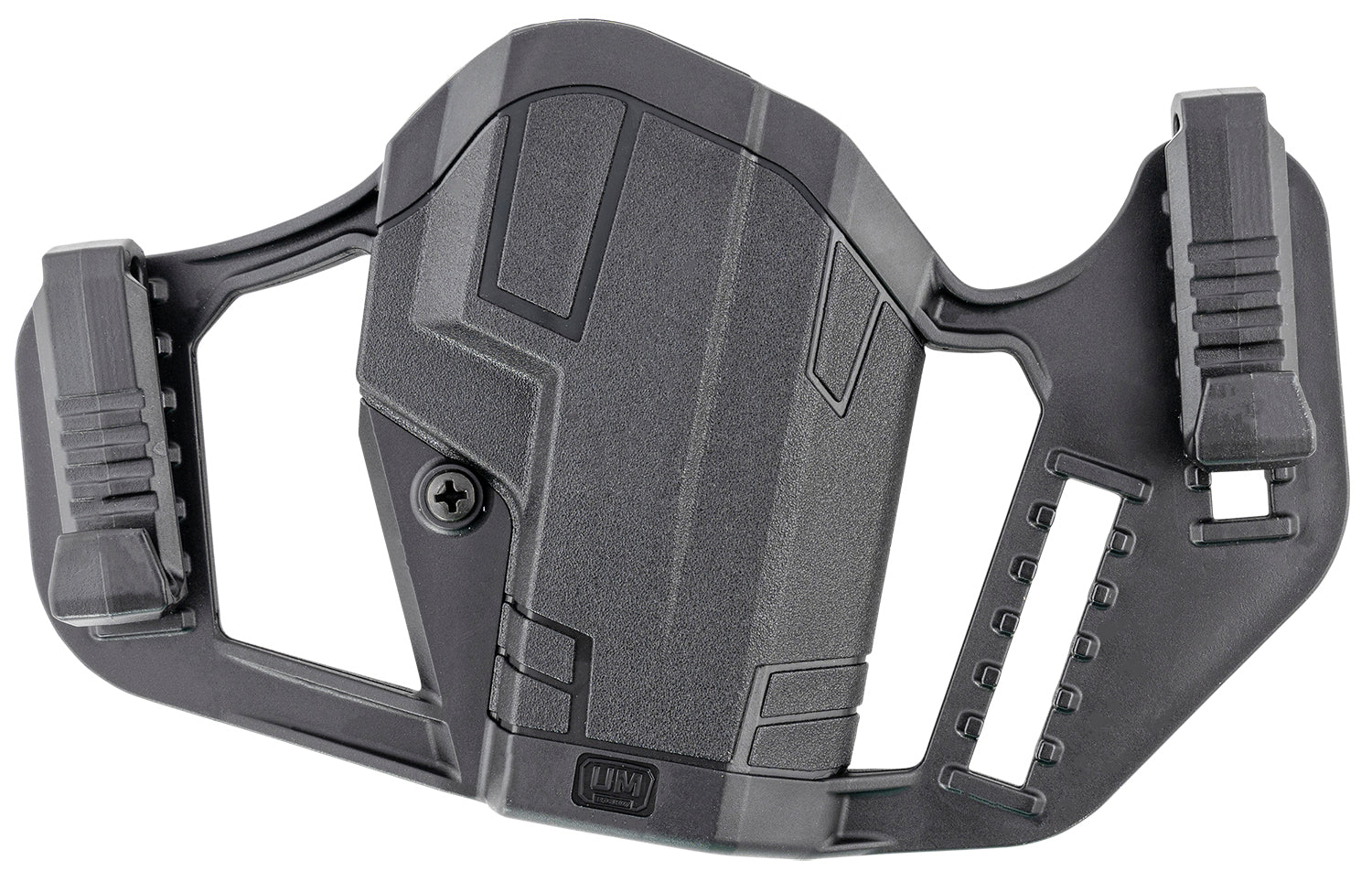 Uncle Mike's 79210 Apparition IWB/OWB, Black Polymer, Compatible w/Glock 19/23/26/27, Belt Clip Mount, Ambidextrous