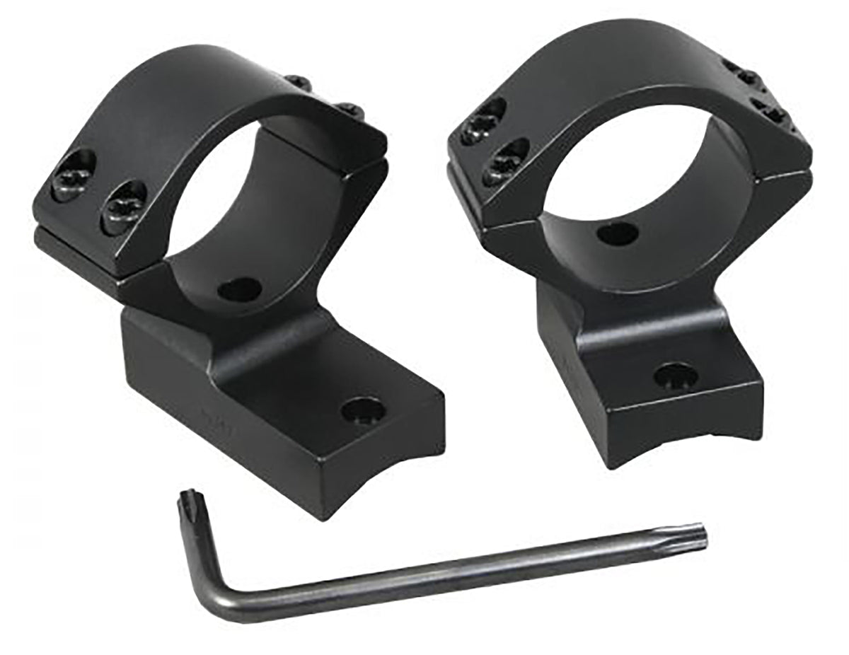 Talley 750711 Scope Mount/Ring Combo Black Anodized Aluminum 30mm Tube Browning BLR/BAR/BPR High Rings 0 MOA
