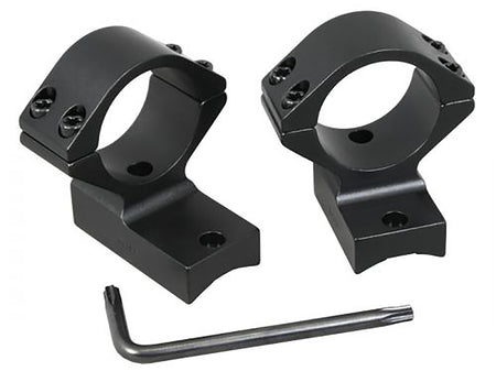 Talley 750711 Scope Mount/Ring Combo Black Anodized Aluminum 30mm Tube Browning BLR/BAR/BPR High Rings 0 MOA