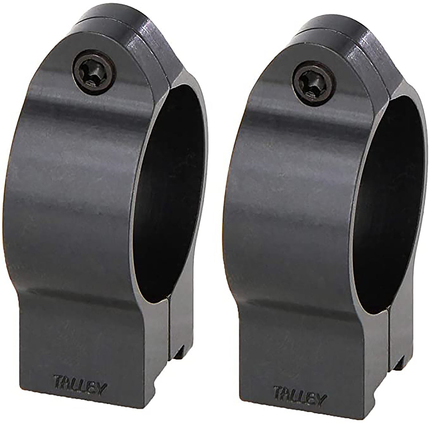 Talley 30CZRH Rimfire Rings Black CZ 452 European/455/457/512/513 30mm High 0 MOA