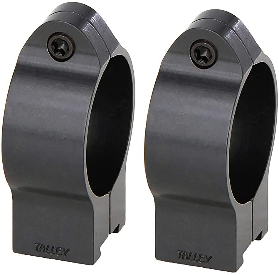 Talley 30CZRH Rimfire Rings Black CZ 452 European/455/457/512/513 30mm High 0 MOA