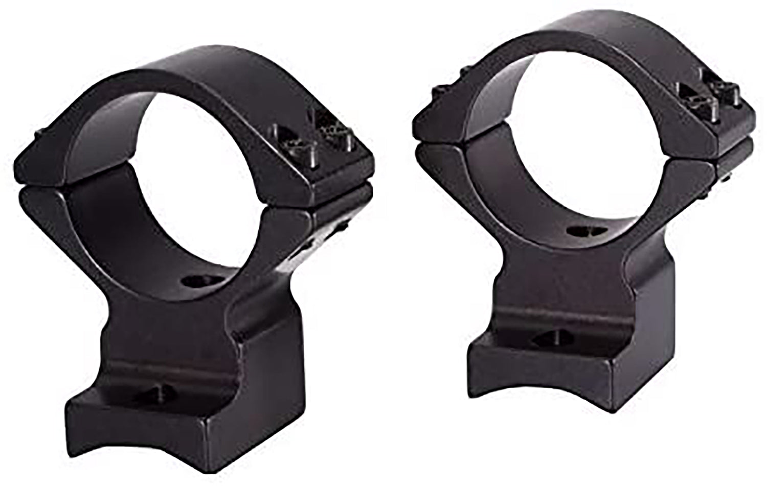 Talley 74X734 Scope Mount/Ring Combo Extended Black Anodized Aluminum 30mm Tube Howa 1500/Howa Mini Medium Rings Short/Long Action 0 MOA