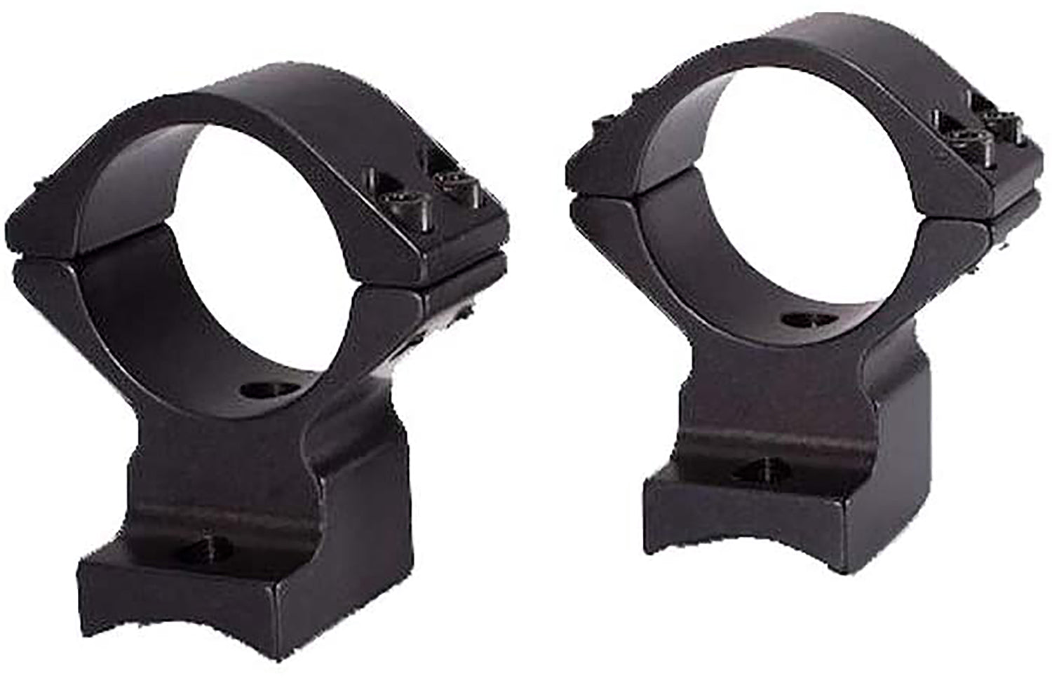 Talley 75X734 Scope Mount/Ring Combo Extended Black Anodized Aluminum 30mm Tube Howa 1500/Howa Mini High Rings Short/Long Action 0 MOA