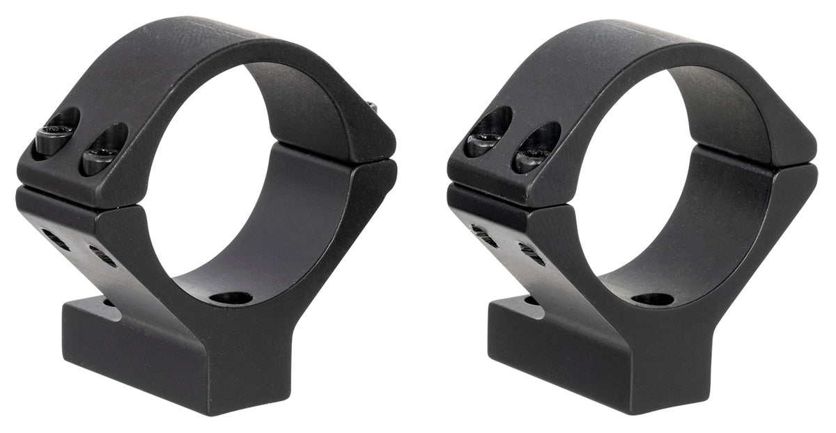 Talley 730759 Scope Mount/Ring Combo Black Anodized Aluminum 30mm Tube Tikka T1/T1X Low Rings 0 MOA