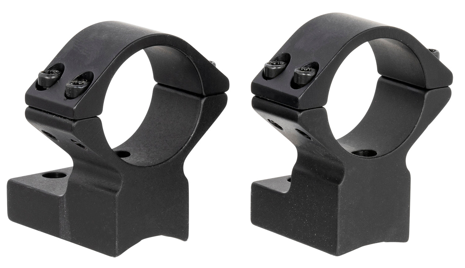 Talley 95X702 Scope Mount/Ring Combo Black Aluminum 1" Tube Winchester Model 70 High Rings 0 MOA