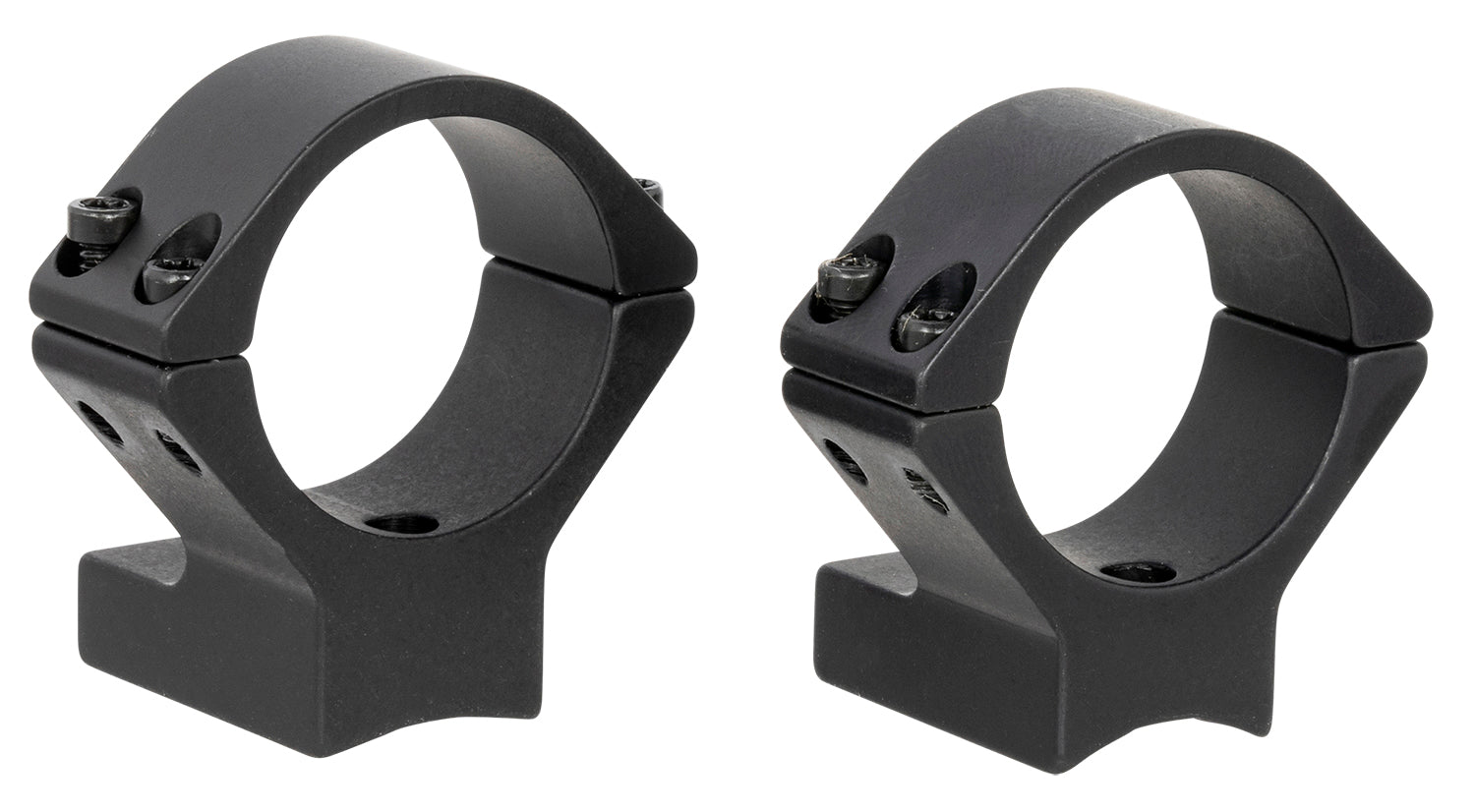 Talley 730702 Scope Mount/Ring Combo Black Aluminum 30mm Tube Winchester Model 70 Low Rings 0 MOA