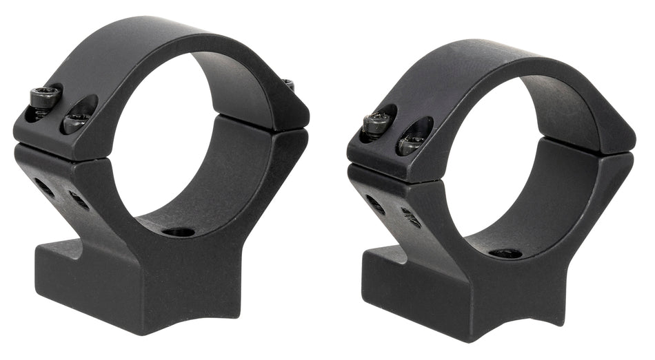 Talley 730702 Scope Mount/Ring Combo Black Aluminum 30mm Tube Winchester Model 70 Low Rings 0 MOA