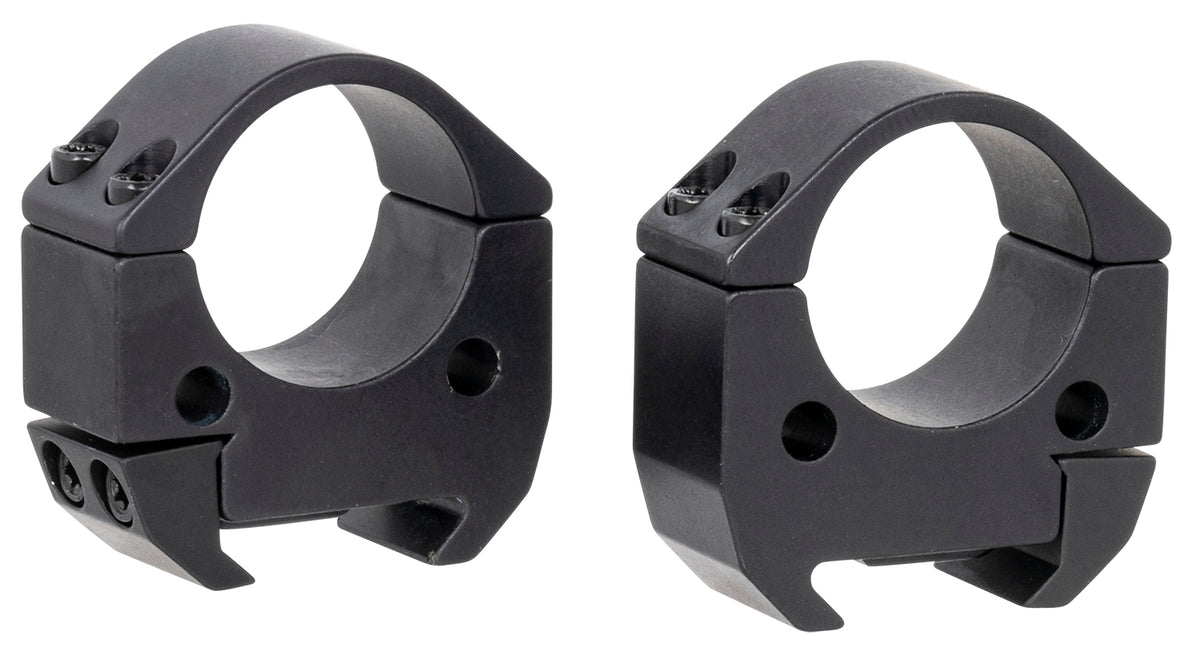 Talley TMS10M Modern Sporting Black Anodized Aluminum 1" Tube Medium Picatinny Rail 0 MOA