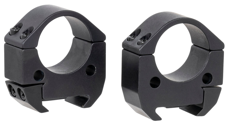 Talley TMS10M Modern Sporting Black Anodized Aluminum 1" Tube Medium Picatinny Rail 0 MOA