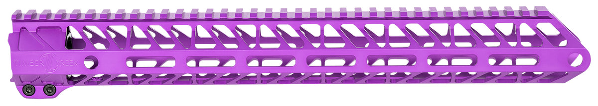 Timber Creek Outdoors ME15HGPPA Enforcer 15 Inch Hand Guard M-LOK Purple Anodized
