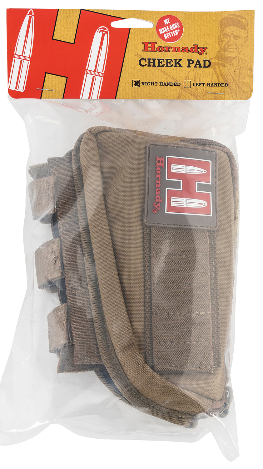 Hornady 99110 Gun Cheek Piece Tan Cordura 5rd Rifle Right Hand