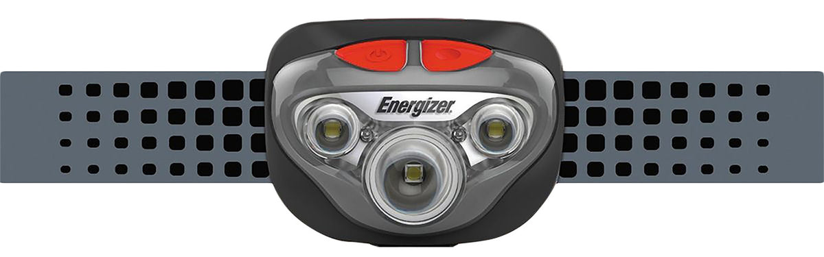 Energizer HDDIN32E Vision HD+ Focus 45/400 Lumens Red/White LED Bulb Gray 85 Meters Distance 30 Meters Distance