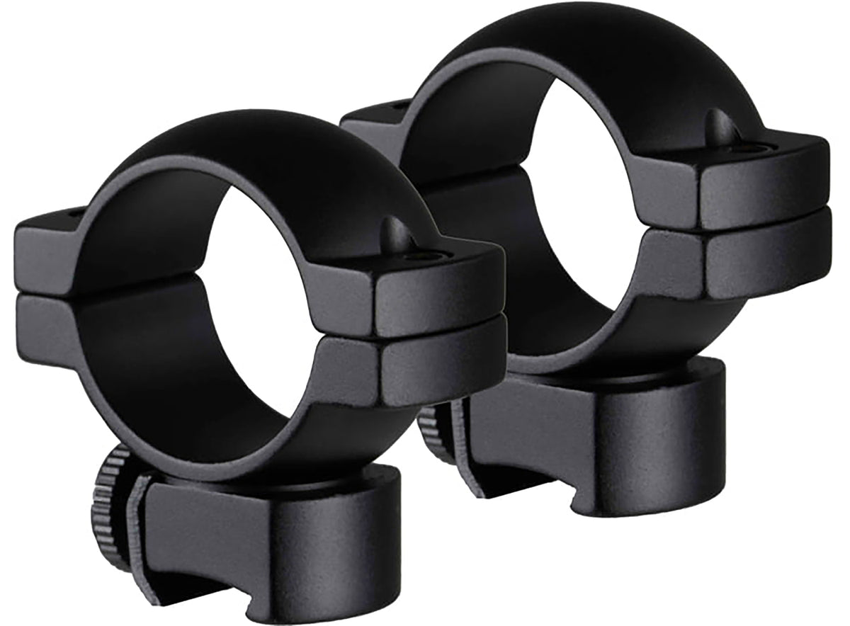 TruGlo TGTG8960B2 Lightweight Scope Rings Matte Black 1" Medium 2 Screws (1 Per Side)