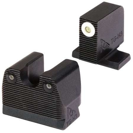 Rival Arms RARA3B231S SIG Sauer 3-Dot Night Sights Green Tritium White Outline Front Sight-Green Tritium Black Outline Rear Sight