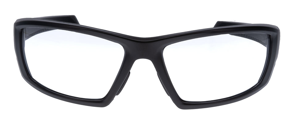 Walker's GWPIKNFF4CLR Ballistic Eyewear IKON Vector Adult Clear Lens Matte Black Frame
