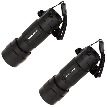 Cyclops CYCFL142PK 14 LED Flashlight Black Anodized 80 Lumens White 14 LED