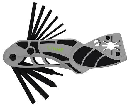 HME HMEATWRBH 14-In-1 Archery Black/Gray Metal Folding
