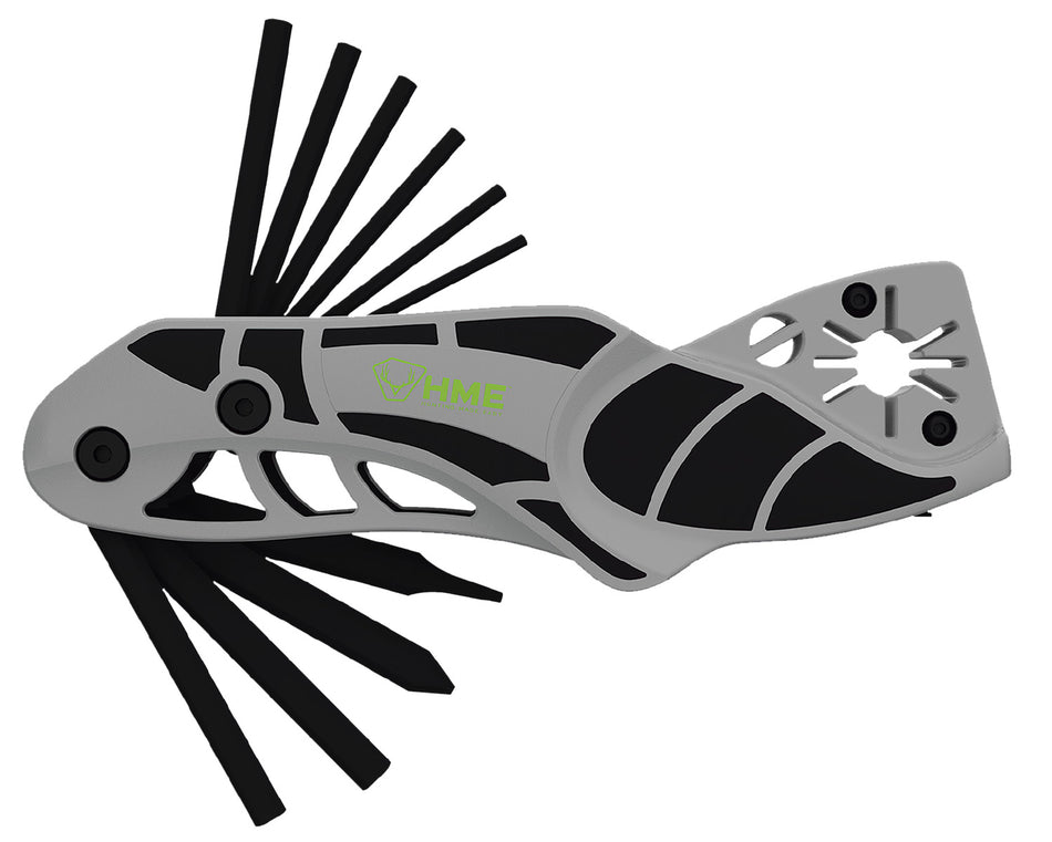 HME HMEATWRBH 14-In-1 Archery Black/Gray Metal Folding