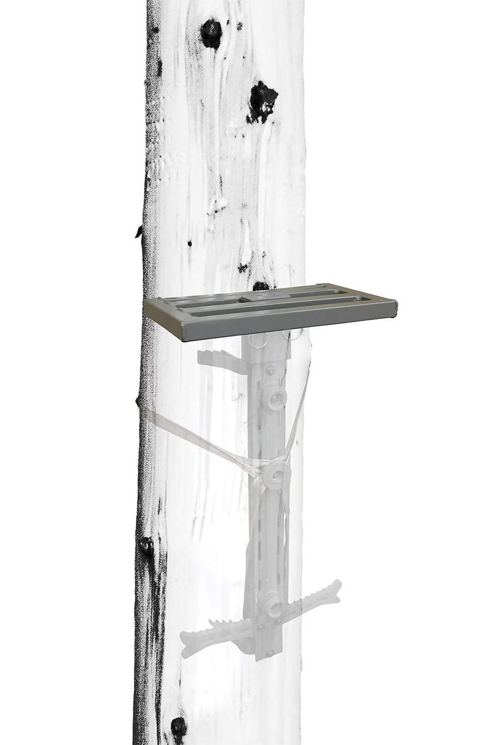 Hawk HWKHHSP Helium HSP Platform Gray Aluminum 10" x 6"