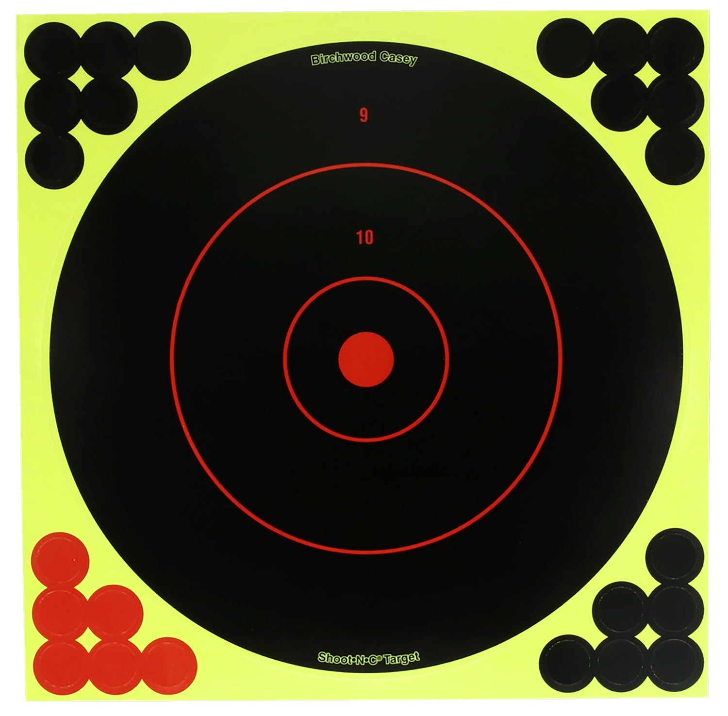 Birchwood Casey TDSNC825PK Target Dispenser Adhesive Paper 8" Bullseye Includes Pasters 25 Per Pkg