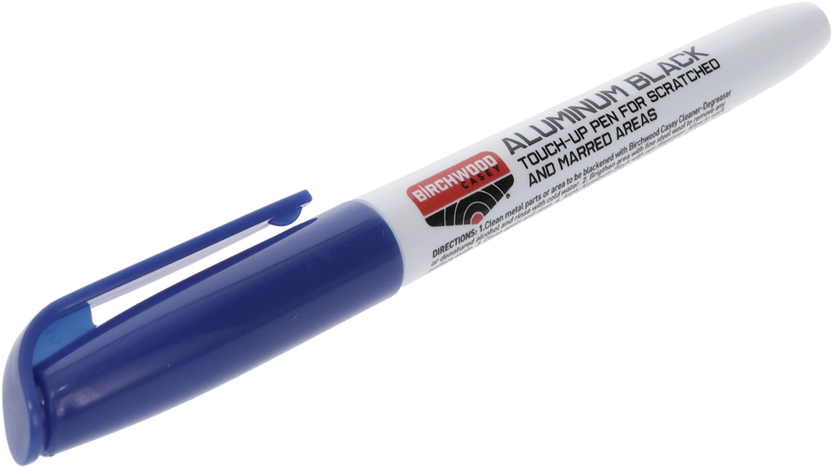 Birchwood Casey 15121 Aluminum Black Touch-Up Pen Felt Tip Gloss Black