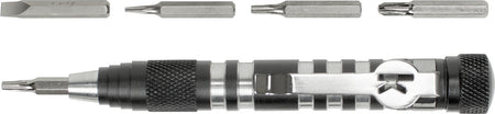 Kershaw TXTOOL TX Aluminum 4.80" Long Aluminum Silver/Gray Aluminum Handle