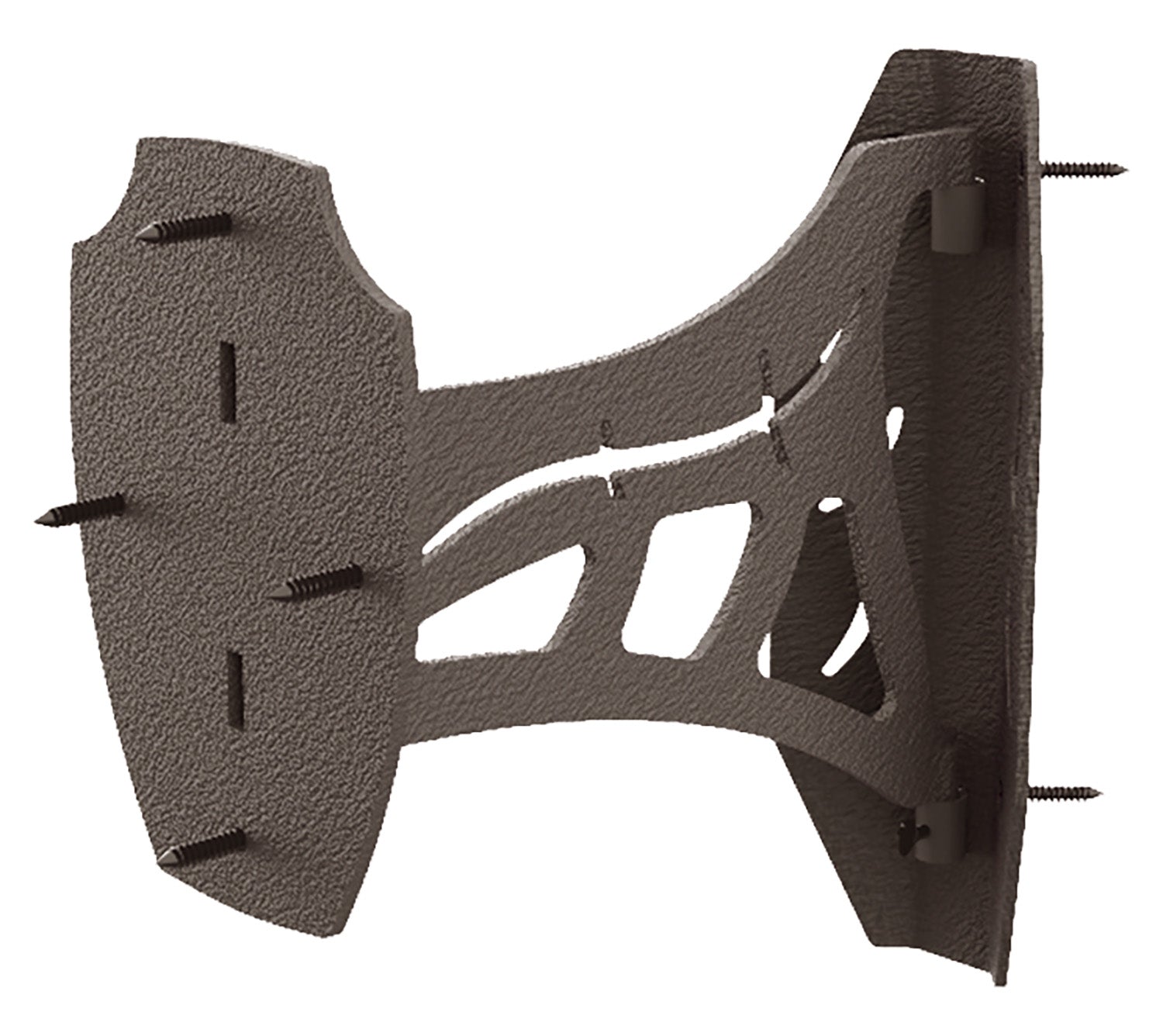 Skullhooker SKHCSMBRN Corner Shoulder Mount Mounting Kit Corner Mount Steel Brown Small/Mid-Size Game