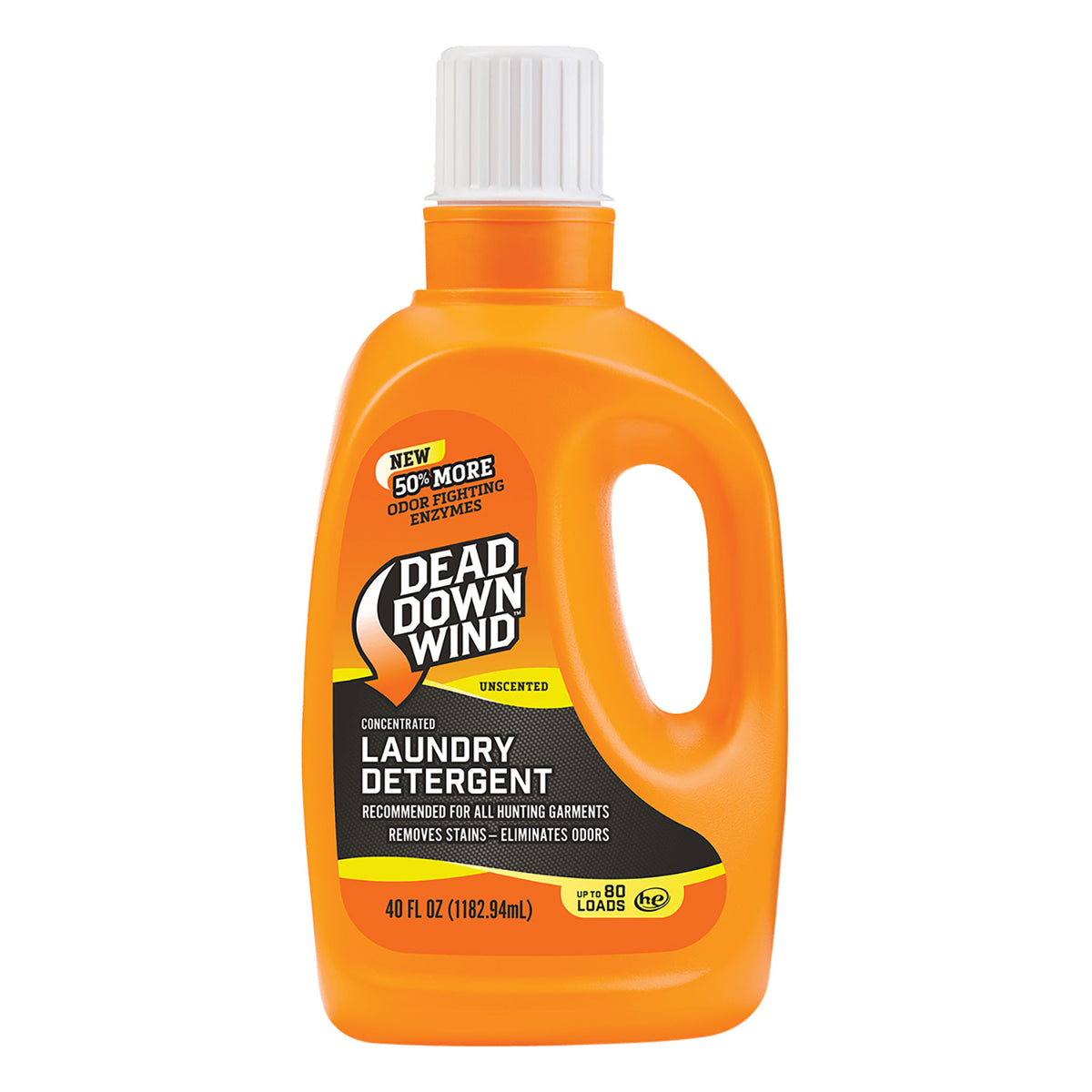 Dead Down Wind 112018 Laundry Detergent Odor Eliminator Unscented Scent 20 oz Jug