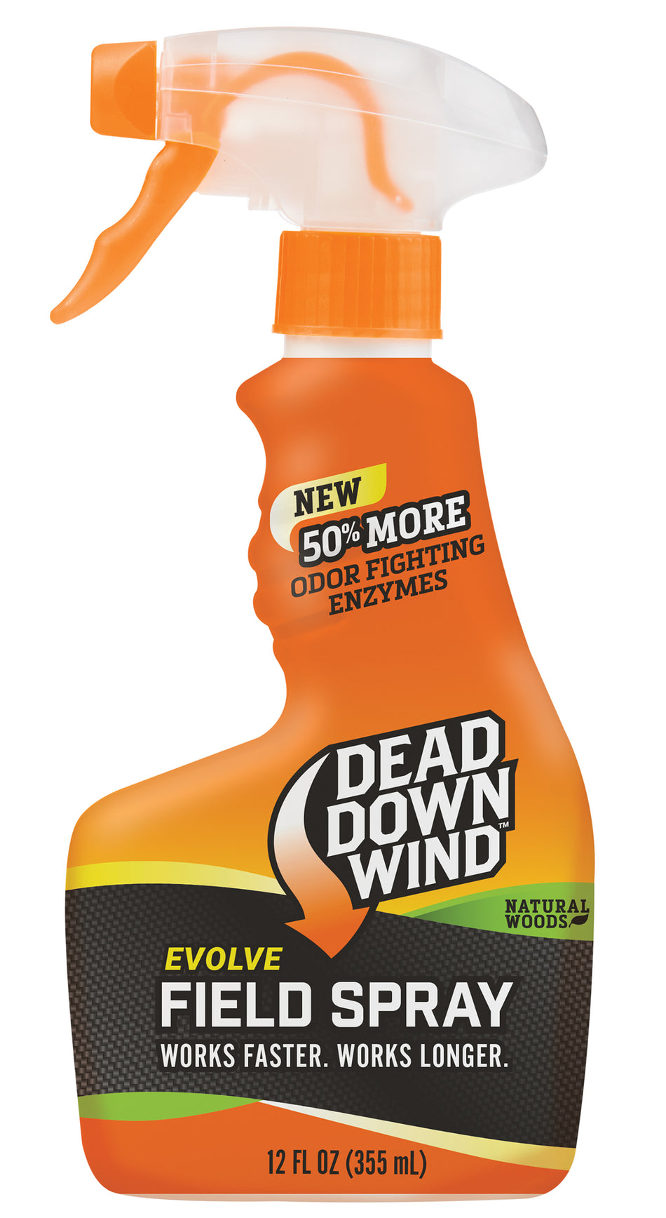 Dead Down Wind 1391218 Evolve Field Spray Cover Scent Natural Woods Scent 12 oz Trigger Spray