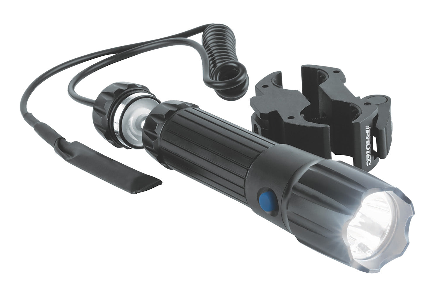 iProtec 6105 LG110LR Shotgun Light/Laser Combo Black Anodized Red Laser 110 Lumens White Light