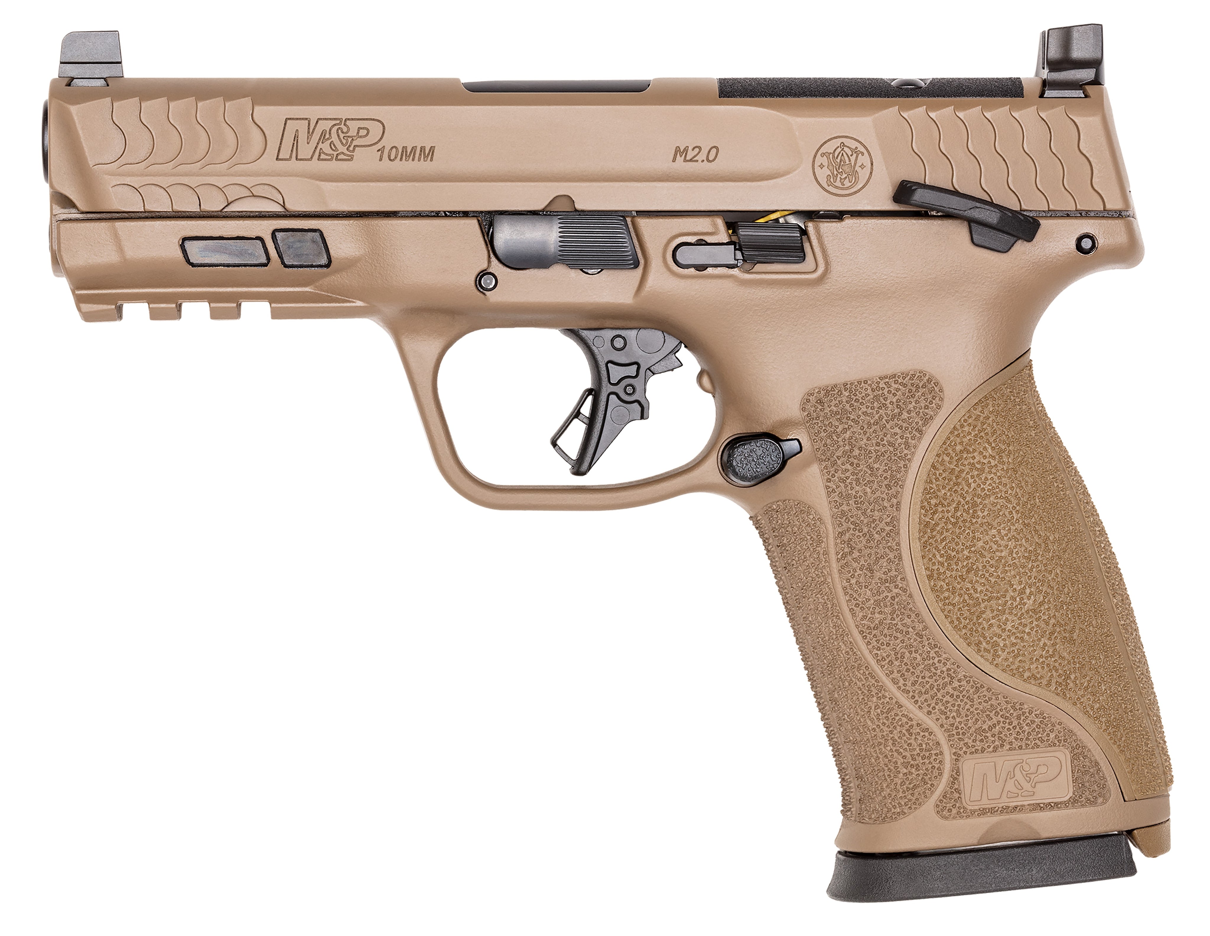 S&W*M&P M2.0 13739 10MM OR CMPCT TS 4 15R FDE
