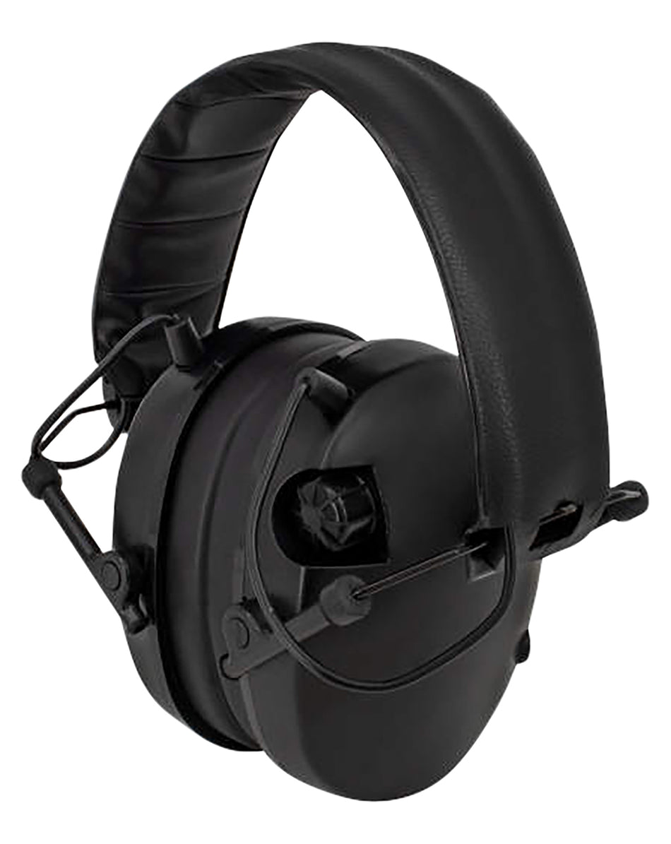 Radians 230EHP 230-EHP Slim Electronic Muff 23 dB Over the Head Black Adult 1 Pair