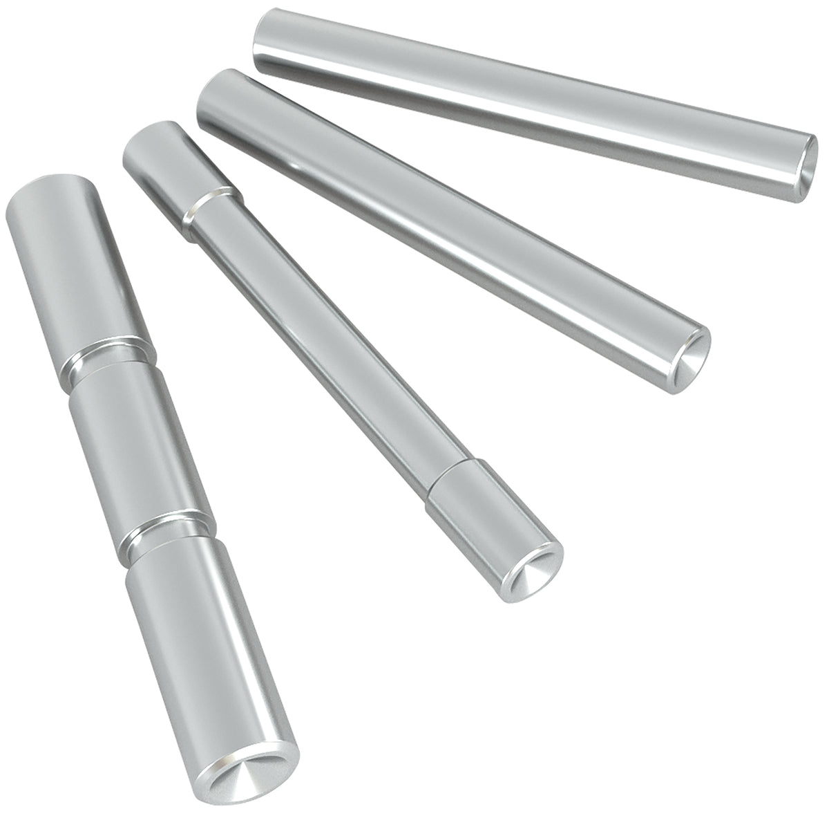 Cross Armory CRG4PSSV 4 Pin Set Silver 4140 Steel for Most Glock Gen4