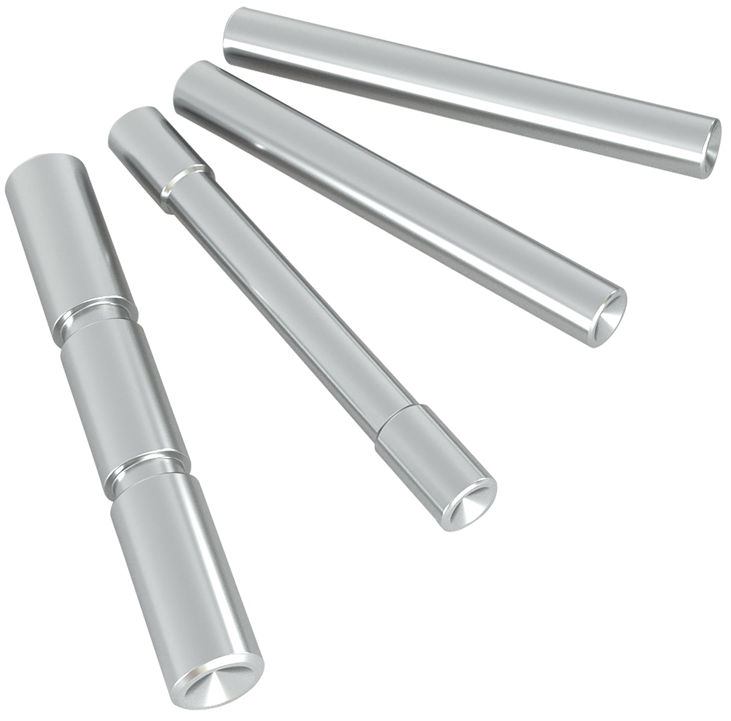 Cross Armory CRG4PSSV 4 Pin Set Silver 4140 Steel for Most Glock Gen4
