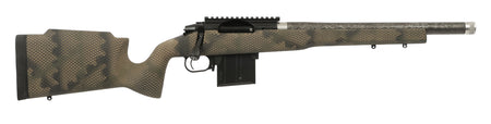 Proof Research 137987 Elevation MTR 2.0 6mm ARC 4+1 16.50" Carbon Fiber Match Grade Threaded Barrel, Black Receiver w/Picatinny Rail, Tactical Flat Dark Earth Proof Fixed Carbon Fiber Stock, Right Han
