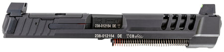 HK 51001081 VP9 Optic Ready Slide Black Steel with Tall Sights & Cover for HK VP9