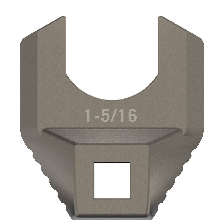 Real Avid AVMF1516BNW Master -Fit Barrell Nut Wrench 1 5/16" Titanium Titanium/Stainless Steel AR-Platform Free-Float Handle