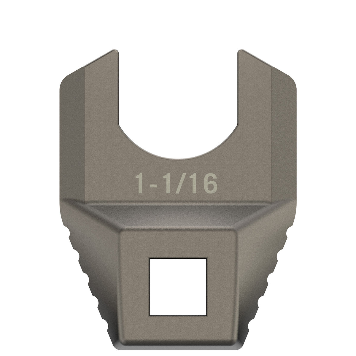 Real Avid AVMF1116BNW Master -Fit Barrell Nut Wrench 1 1/16" Titanium Titanium/Stainless Steel AR-Platform Free-Float Handle