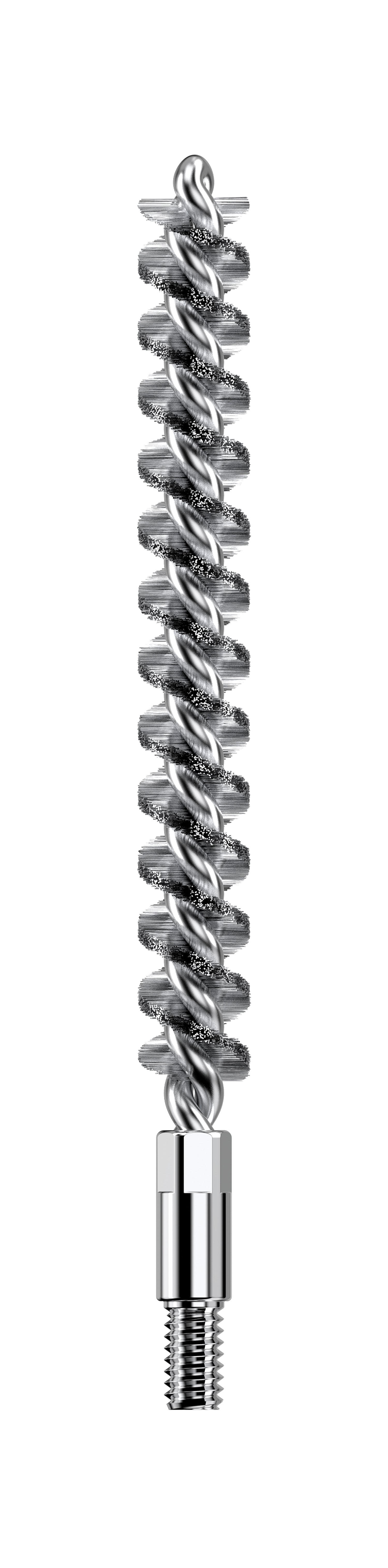 Real Avid AVBMSB65MM Bore-Max Speed Brush 6.5mm Rifle Nickel Plated Bronze Brush
