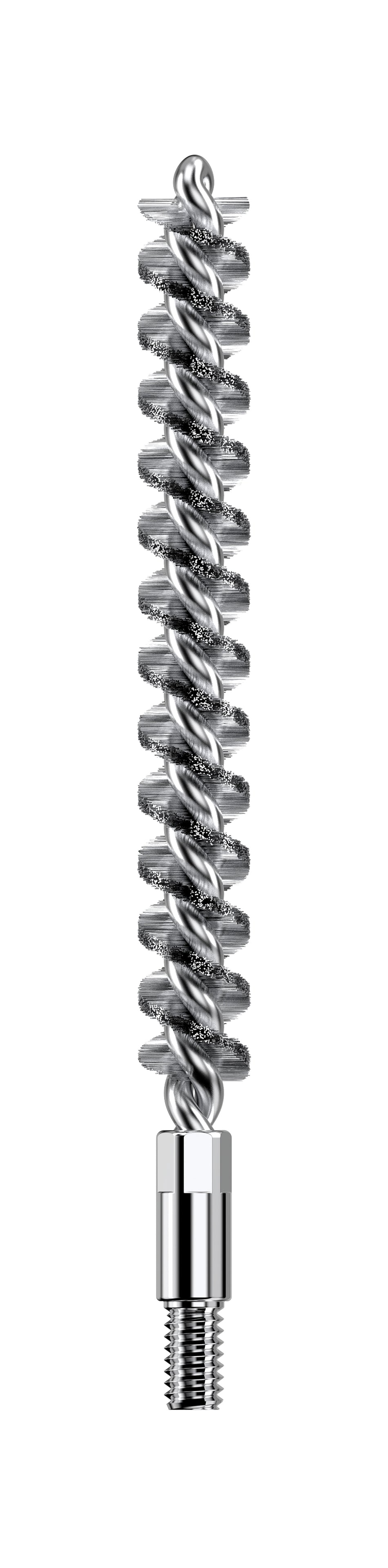 Real Avid AVBMSB65MM Bore-Max Speed Brush 6.5mm Rifle Nickel Plated Bronze Brush