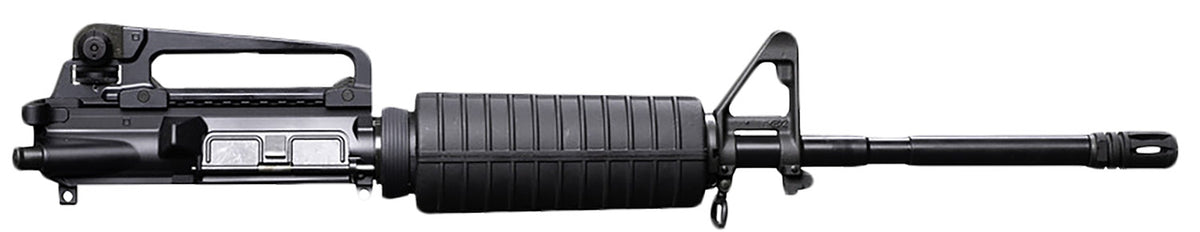 Bushmaster 0040004BLK M4 Patrolman's Upper 5.56x45mm NATO 16" Black Nitride Barrel, 7075-T6 Aluminum Black Receiver, M4 Handguard for AR-Platform