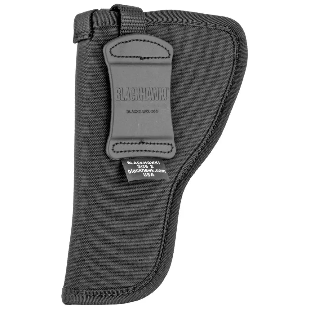 BLACKHAWK HOLSTER HIP NYLON M/LG D/A REV RH BLACK