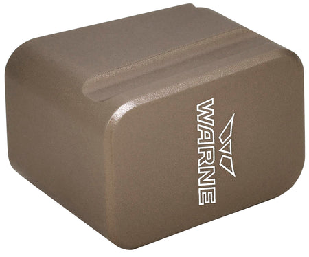 Warne MEG1954DE Magazine Extension made of 6061-T6 Aluminum with Hardcoat Anodized Flat Dark Earth Finish for Glock 19, 23 Magazines (Adds 5rds 9mm Luger, 4rds 40 S&W)
