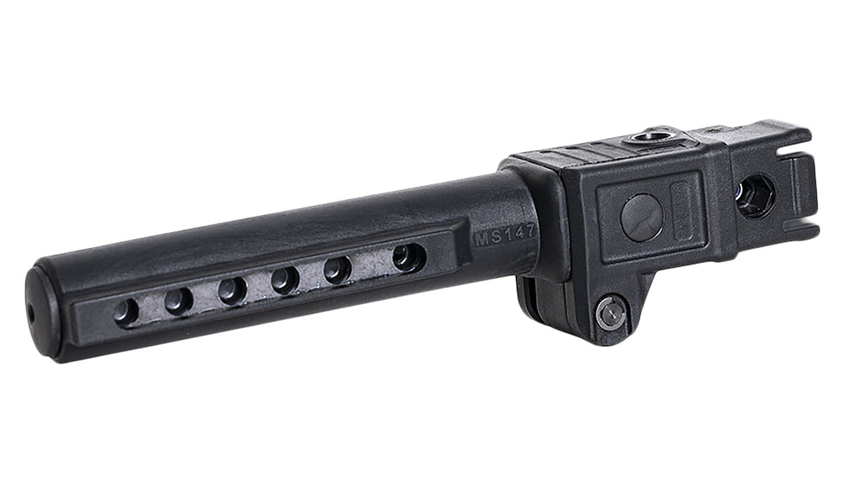 NcStar VG147 Folding Mil-Spec Stock Tube Black for AK-Platform