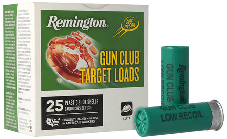 Remington Gun Club Target Load 12 Gauge 2.75'' 1 1/8 oz #8 Shot