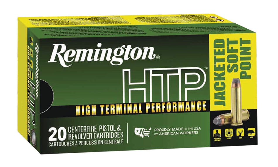Remington 23000 HTP Jacketed Soft Point 210 Grain .41 Remington Mag 1300 fps