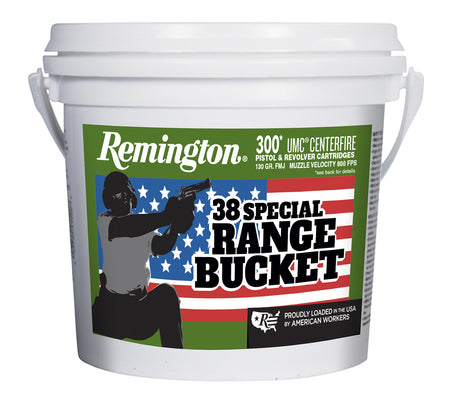 Remington .38 Special UMC 130gr FMJ Ammo - 300 Rounds